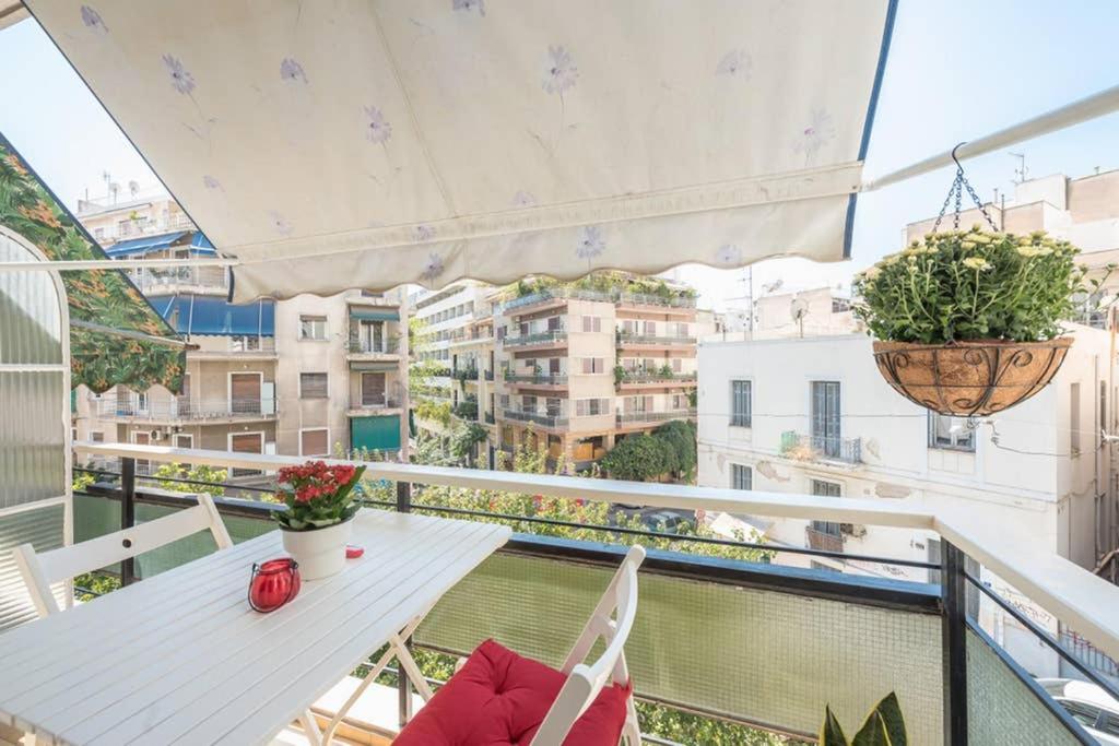 New! Bright & Remodeled 1Bed Apt 2Min Walk To Acropolis Atenas Exterior foto