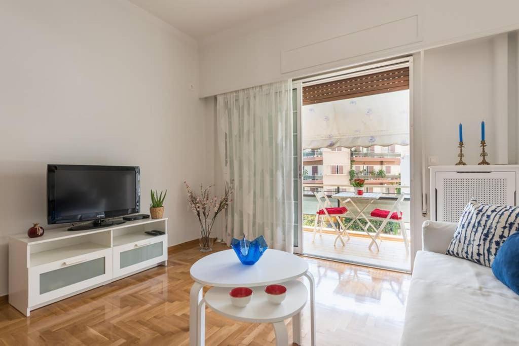 New! Bright & Remodeled 1Bed Apt 2Min Walk To Acropolis Atenas Exterior foto